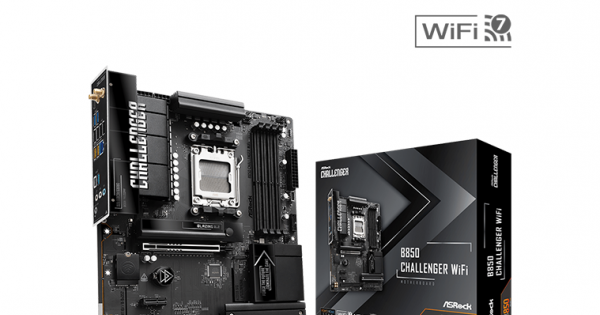 ASRock B850 CHALLENGER WIFI7 Motherboard - BLACK
